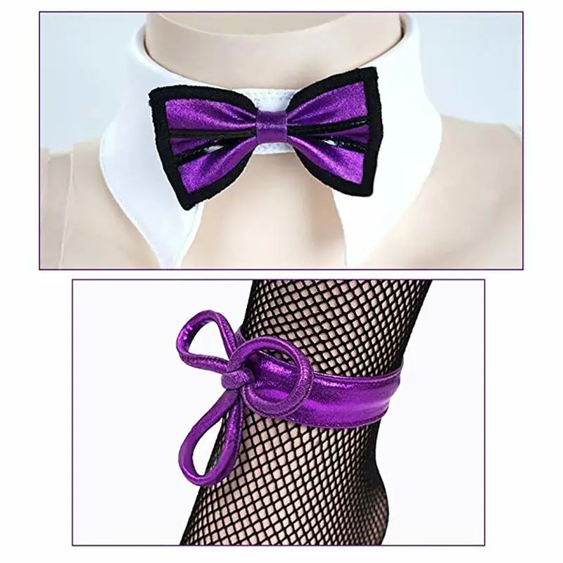 

Womens Bunny Girl Anime Cosplay Costumes FGO Lancer Scathach Rabbit Outfit Sexy Bikini Lingerie Sexy Halloween Costumes