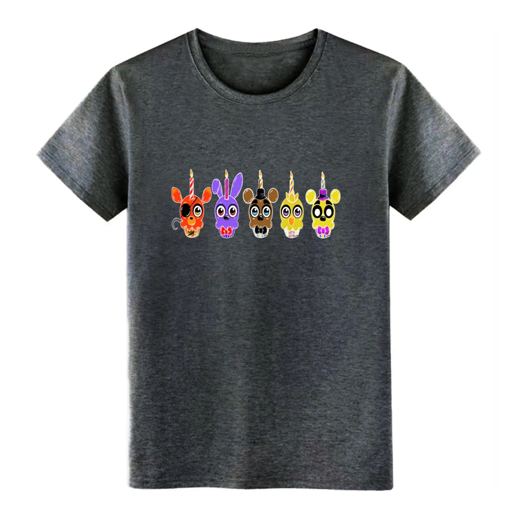 Fnaf cupcakes 5 футболка на заказ 100% хлопок евро размер S 3xl буквы Графический дышащий