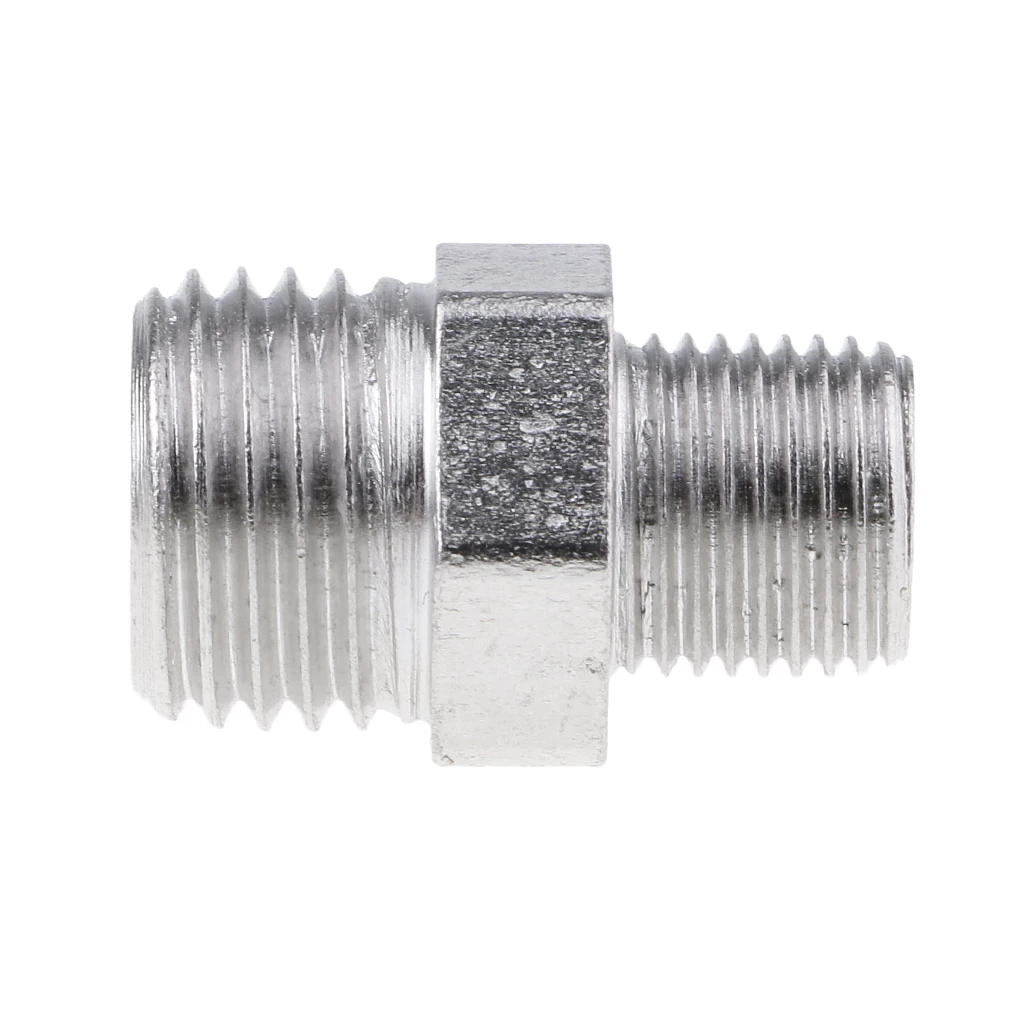 

1/8 "BSP папа до 1/4" BSP Мужской Аэрограф шланг штуцер адаптер соединительная система