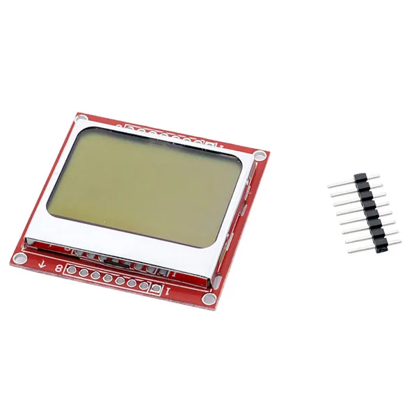 Умная электроника ЖК-модуль монитор белая подсветка адаптер PCB 84*48 84x84 Nokia 5110 экран