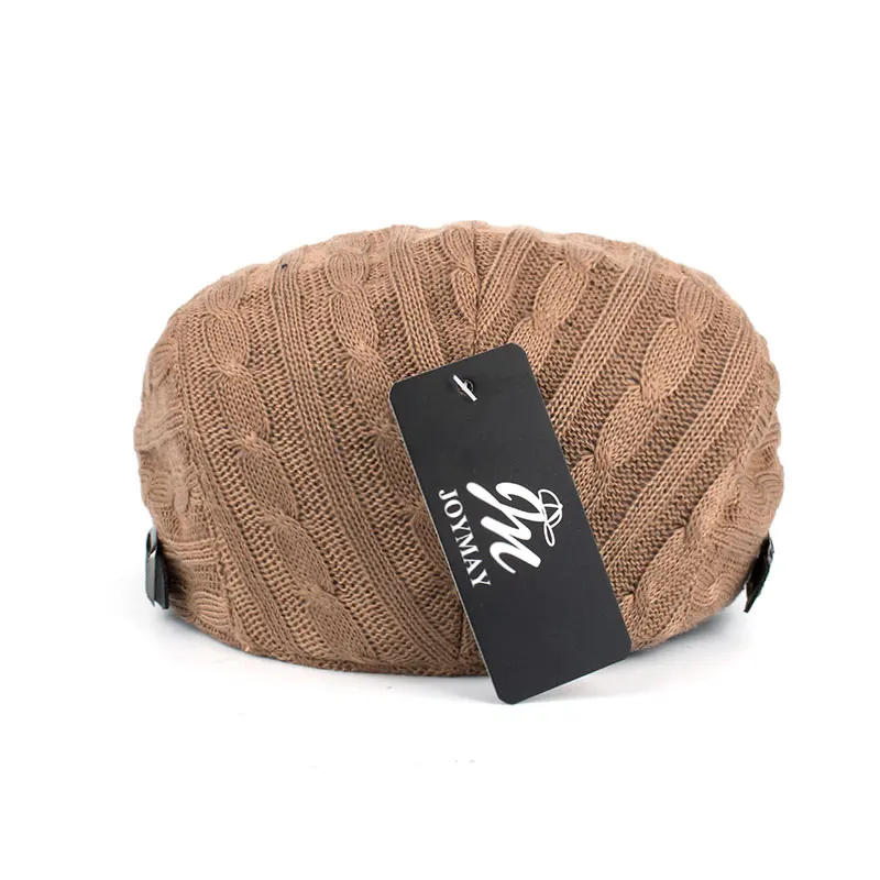 

JOYMAY New Winter Cotton Berets Caps For Men Casual Peaked Caps Berets Hats Casquette Cap Y038