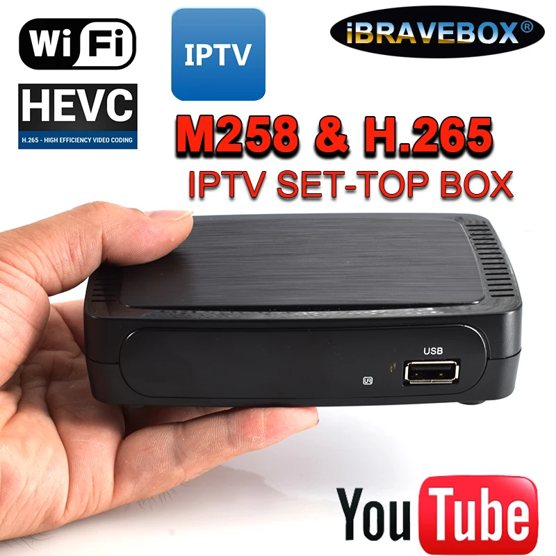 iBRAVEBOX M258 TV Receiver Internet Set Top Box IPTV Decoder Faster than MAG 254 MAG250 dropship#45 | Электроника
