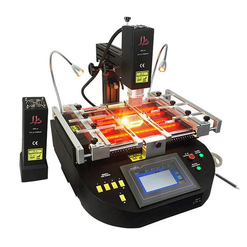 LY OMEGA XD universal bga soldering rework station 3 zones hot air &amp Infrared 5500W | Инструменты
