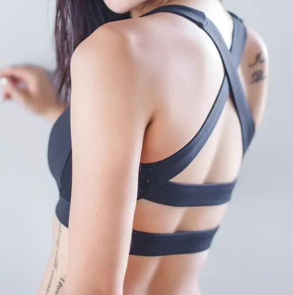 Новинка 2016 женские профессиональные спортивные майки сексуальный бюстгальтер