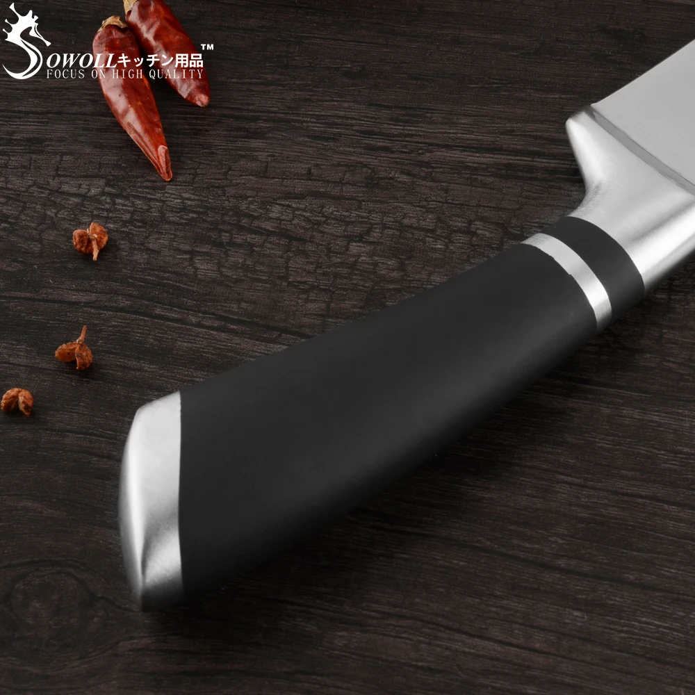 SOWOLL 3 5 дюймов Кухонные ножи из нержавеющей стали для фруктов Инструменты Нож