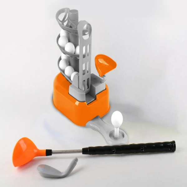 CD101 orange COYDOY Family children outdoor toys school leisure sports family parent-child interaction golf practice service machine - Цвет: CD101 orange