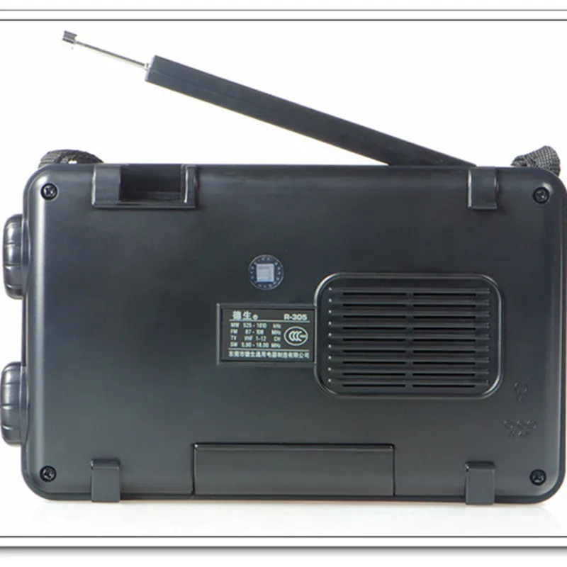 Торгово-wholesal TECSUN R305 цифровое радио FM MW SW ТВ Полосы приемника r-305 Портативный