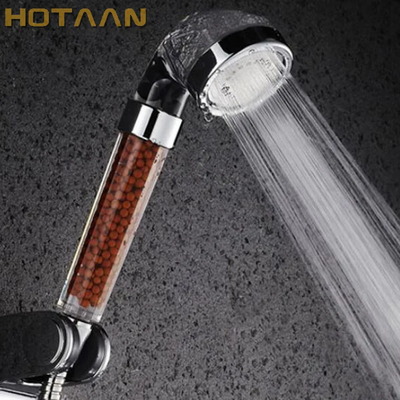 Crystal Anion Hand-held Shower Head Hand-held Shower Head Filtro para Banheiro Saving Water Yt5103 Acessórios do Banheiro