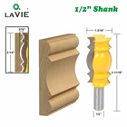 Фреза LAVIE MC03116, крупнолинейный нож с хвостовиком 12 мм 12 дюйма, литьевая Насадка-коронка, резак для деревообработки