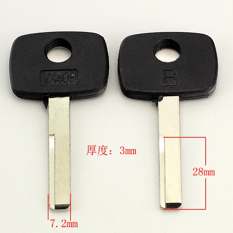 

C234 Plastic single Opel blank key