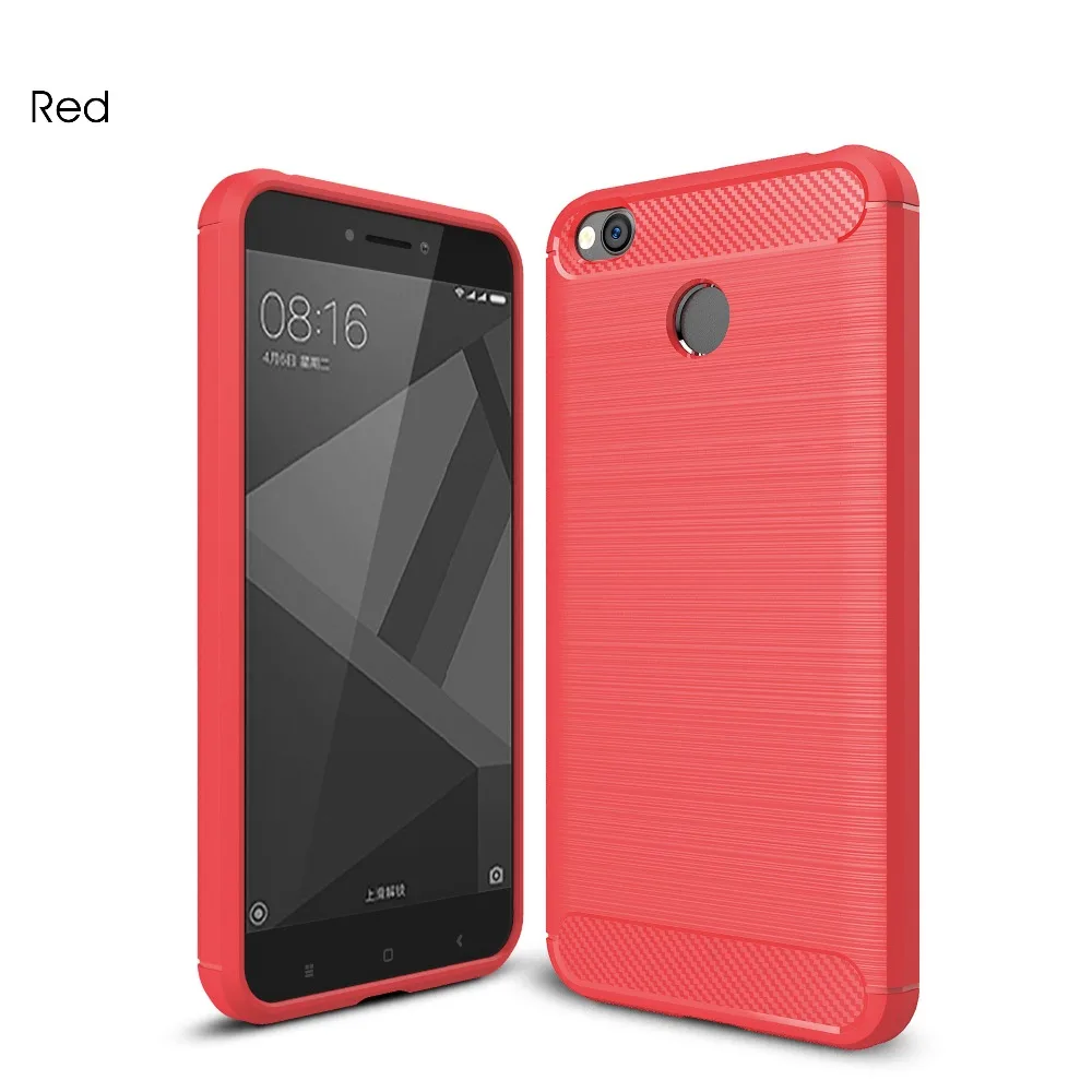 Чехол для Xiaomi Redmi 4A/Redmi 4X/Redmi 3 S Пластик Мягкий противоударный гибридный