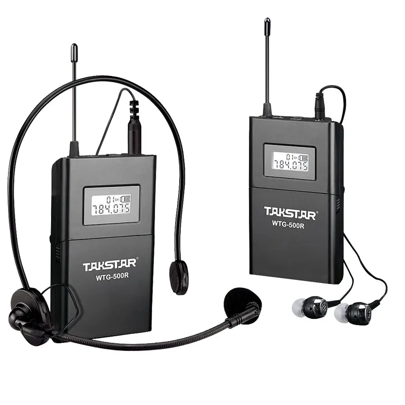 Беспроводная система туристического гида Takstar WTG 500 UHF для одновременного