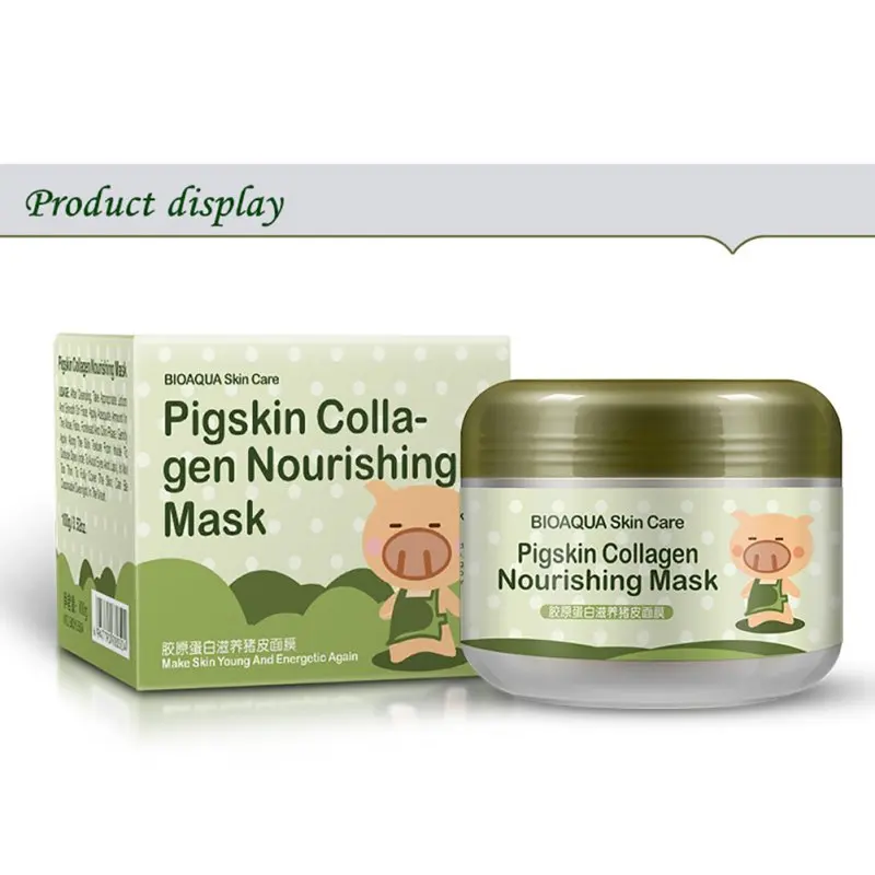 Face Skin Care Clean Pig Mask Anti Aging Cream Wrinkle Magic Facial Ageless 100g | Красота и здоровье