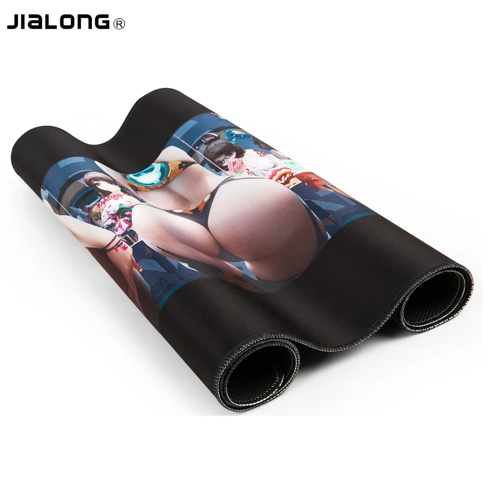 JIALONG высокое качество 900*400 мм скоростной игровой коврик для мыши нескользящая