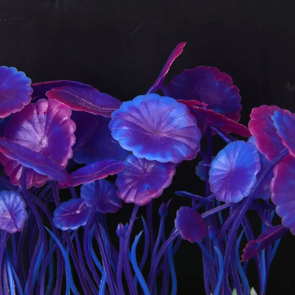 3 шт. рыбы в аквариуме растения аквариумные украшения фиолетовый|aquarium decoration|plant