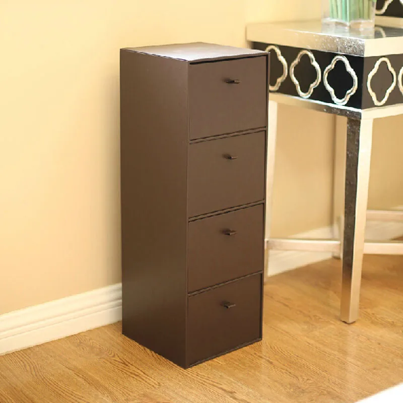 Европа шоколадный кофейный цвет комната ящик Органайзер для одежды игрушки