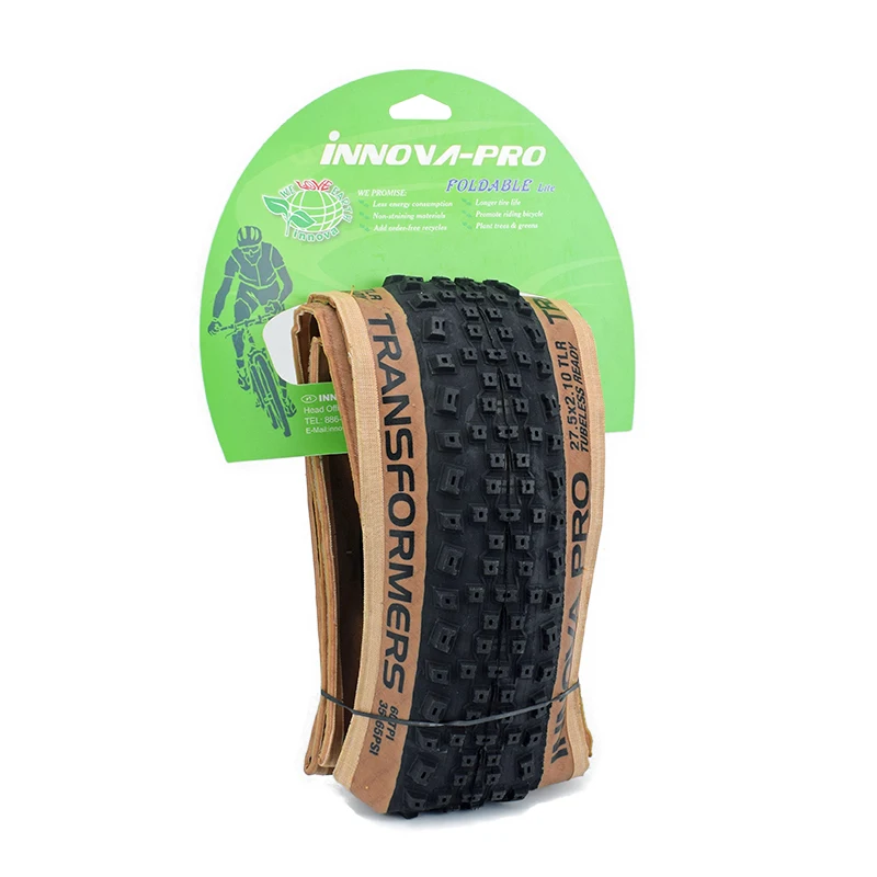 INNOVA-PRO pneu 27,5 29 mtb TLR бескамерные велосипедные шины 27,5*2,1 29*2,1 60TPI бескамерные готовые шины для горного велосипеда 29er AM FR XC
