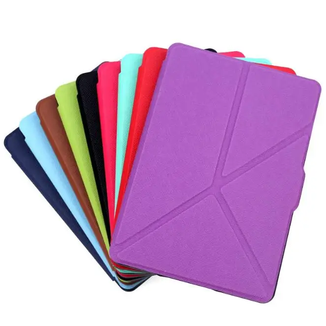 Тонкий умный чехол из искусственной кожи с подставкой для Amazon Kindle Paperwhite123