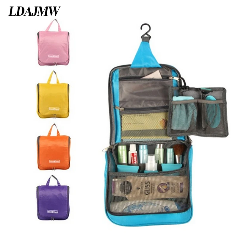 Fashion Travel Portable Large Capacity Oxford Washing Cosmetics Storage bags Waterproof Outdoor Toilet Bag Business Organizers | Дом и сад