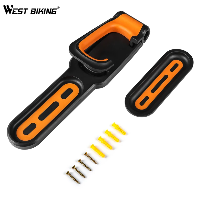 WEST BIKING настенная подставка для велосипеда, крепление, Макс. 18 кг, емкость, гараж, для хранения велосипедов, настенная стойка, вешалка, крючок