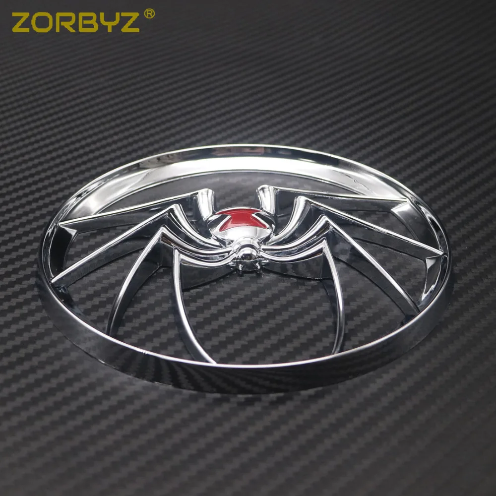 ZORBYZ 1 пара хромированных колонок в виде паука накладка гриля для Harley Electra Street Glide