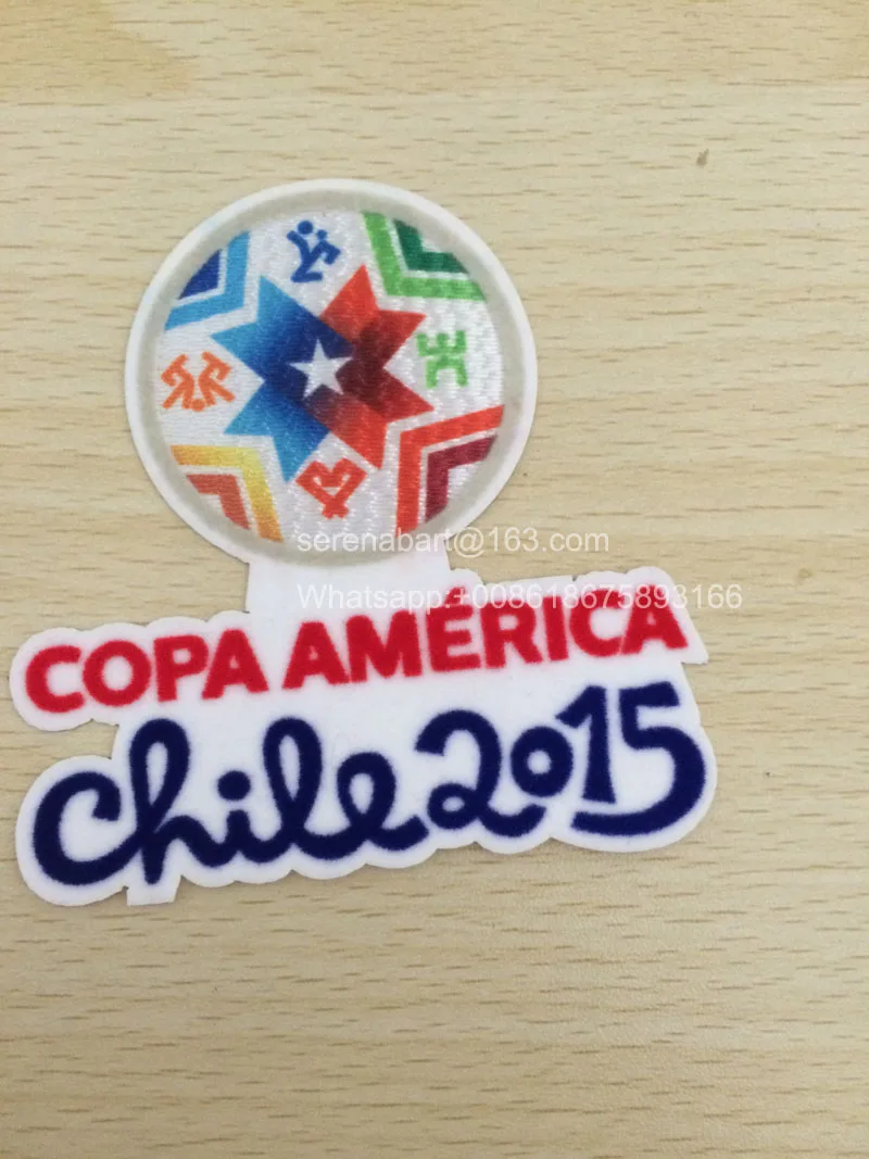 Chile Copa America Final Match Details Chile vs Argentina Copa America And Unicef patch CHile Conmebol Campeon Patch