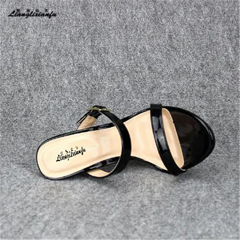 LLXF/шлепанцы zapatos mujer; большие размеры 40-47, 48, 49, 50; летние туфли на шпильках босоножки на тонком каблуке 14 см женские классические туфли-лодочки; Новое поступление