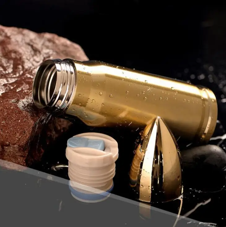 Que20pcs 12oz/17oz Нержавеющая сталь термос бутылка 500 мл с двойными стенками вакуумной