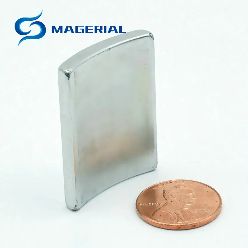 NdFeB дуговой сегмент OR39.5xIR35.5xL35xW26 мм сервомотор с высоким крутящим моментом магнит
