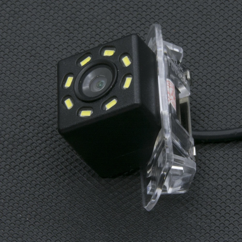 8LED Автомобильная камера заднего вида CCD парковочное Зеркало ЖК-монитор