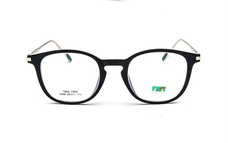 Ретро супер светильник TR90 черные большие очки высокого качества оправа на заказ