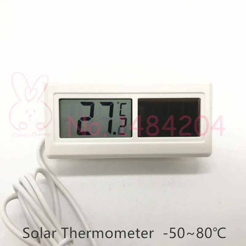 2 шт. портативный термометр на солнечной батарее 50 150 градусов|thermometer kitchen|thermometer