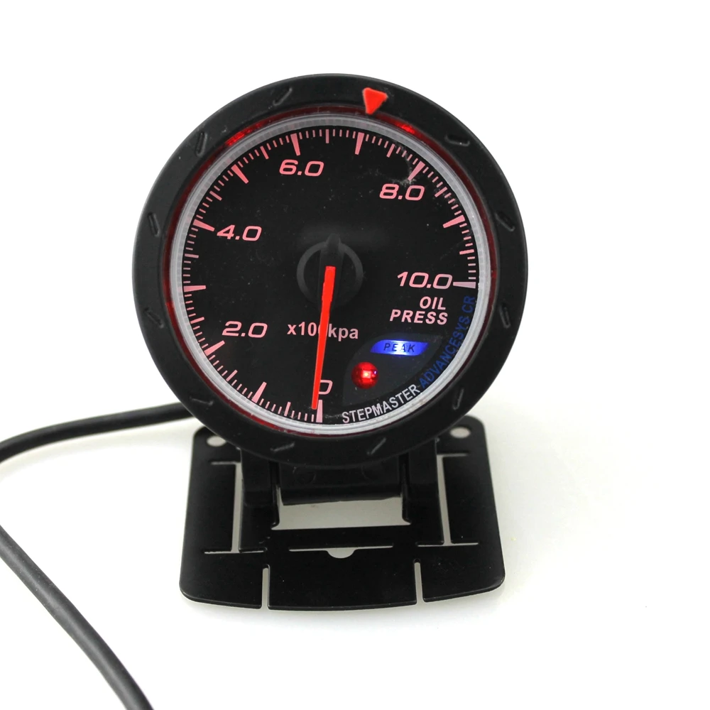 Автомобильный измеритель давления масла черная LED лампа 60 мм|fit|fit stylefit led |