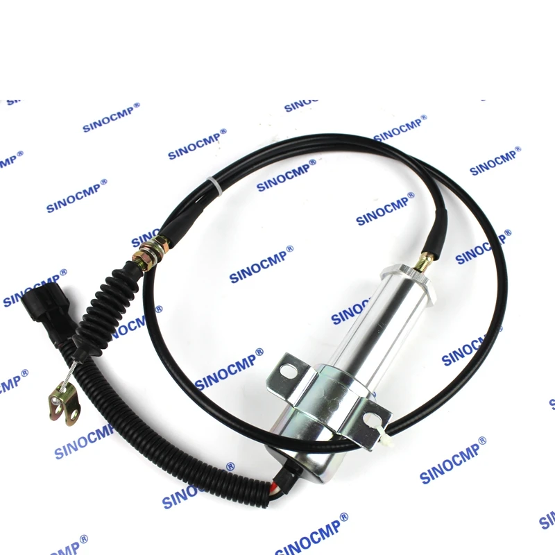 24 V R210 топливная заслонка соленоидный переключатель 11E1-60100 для hyundai экскаватор, 3 месяца гарантии