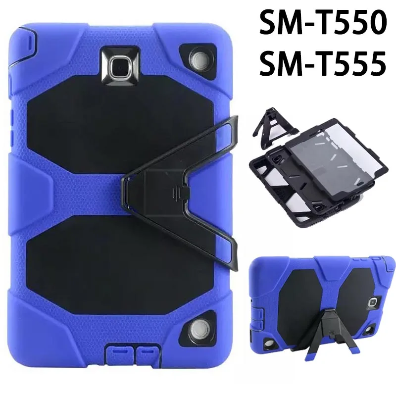 Дети противоударный чехол для samsung Galaxy Tab 9 7 дюймов SM T550 T551 T555 T555C планшета Мягкая