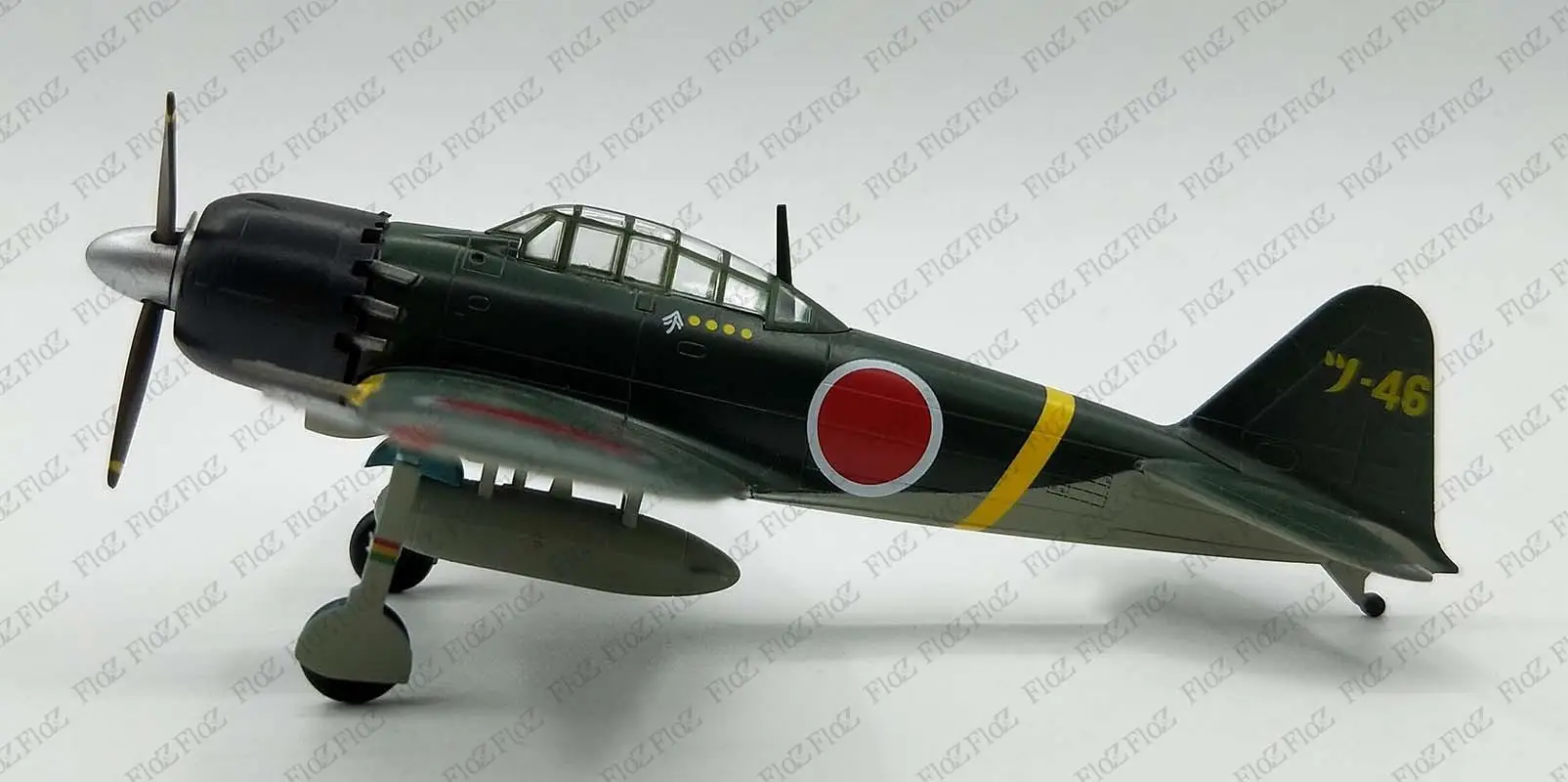WW2 Mitsubishi A6M5c нулевой Цукуба классические военные самолет не литья под давлением