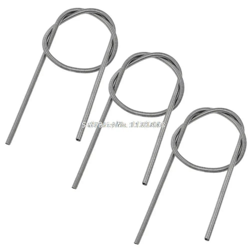 

500mm Long Kiln Furnace Heating Element Coil Heater Wire 1.2KW AC220V 3Pcs