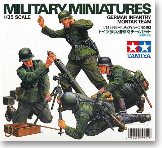 Тамия 35193 1/35 масштаб немецкая Инженерная команда военная Миниатюрная модель
