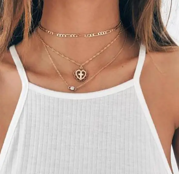 Seblasy богемный многослойный знак бесконечности Hamsa ручной крест с имитацией