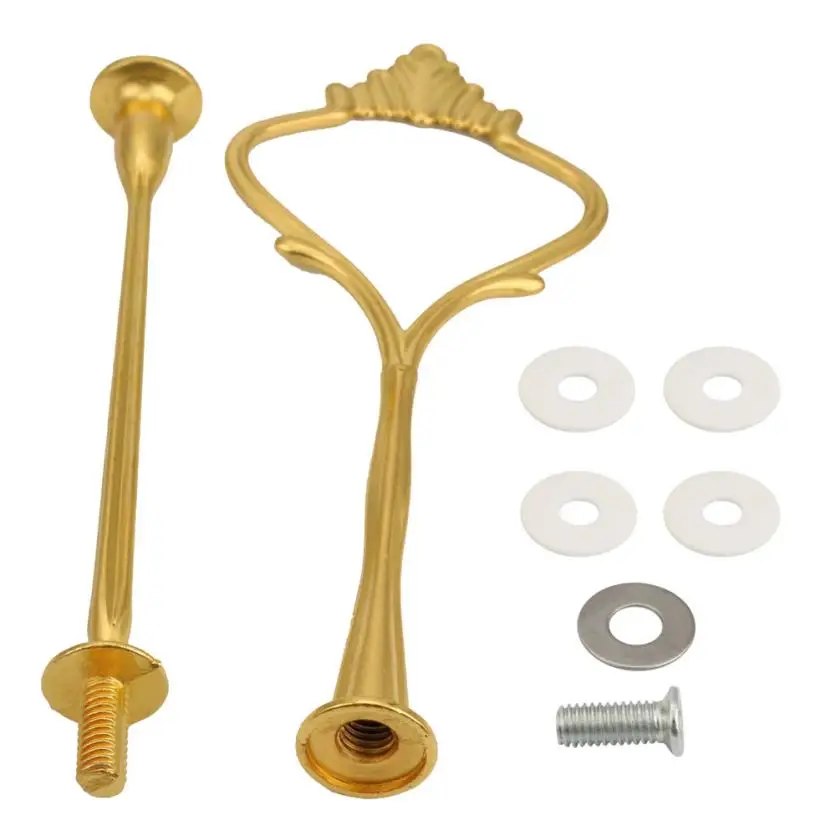 Корона 2 яруса подставка для торта капкейка ручка крепежный держатель may29|2 tier|plate