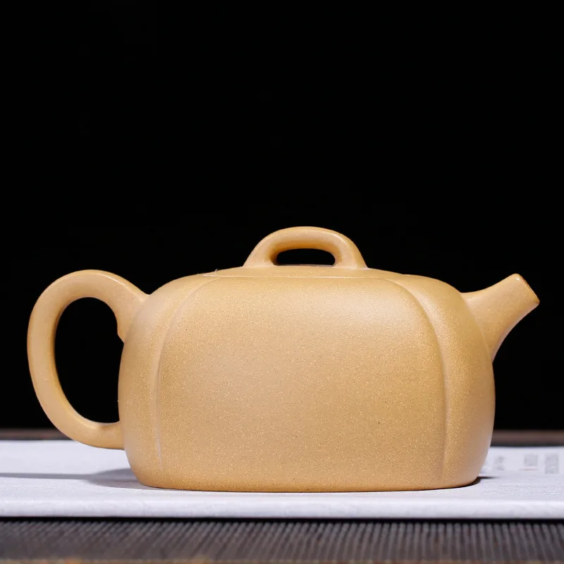 undressed ore gold period of muddy clay fragrance pot party workers zhi-gang cao jin wen is all hand countries teapot | Дом и сад