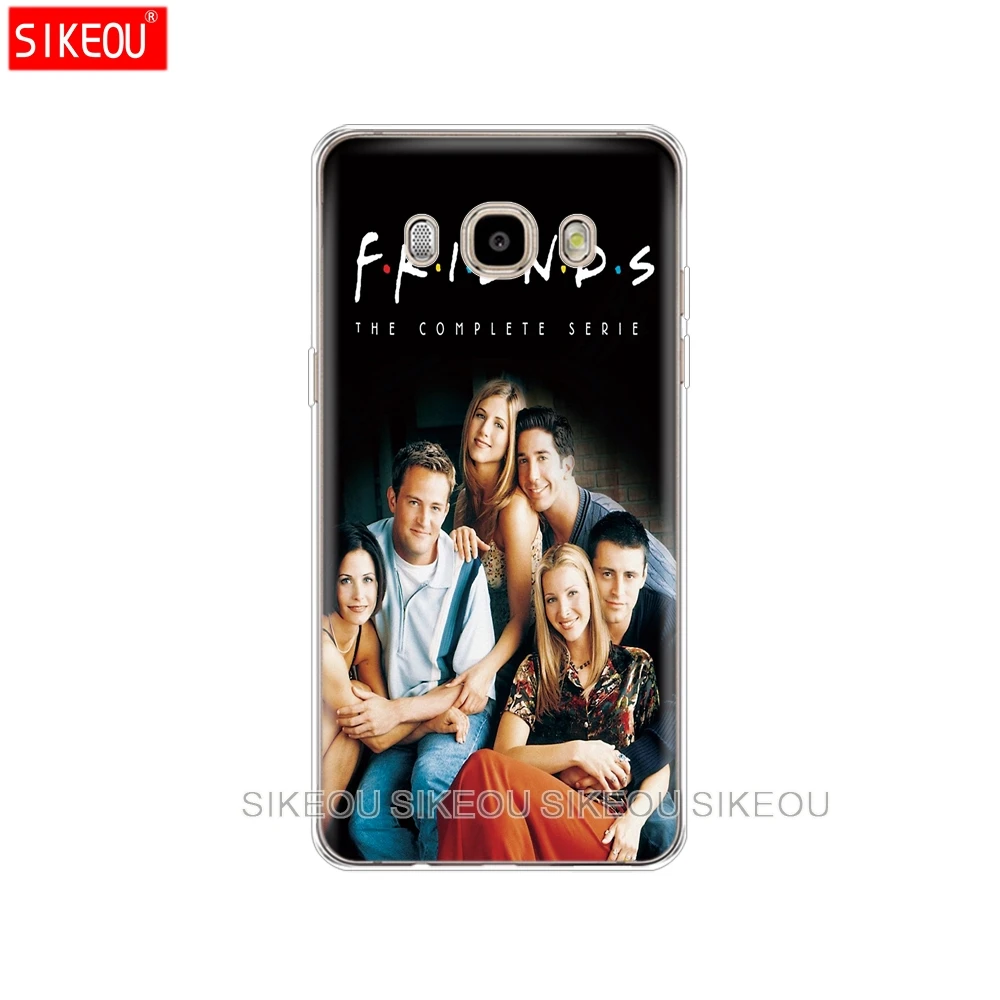 Силиконовый чехол для телефона Samsung Galaxy J1 J2 J3 J5 J7 MINI 2016 2015 prime friends tv smelly cat |