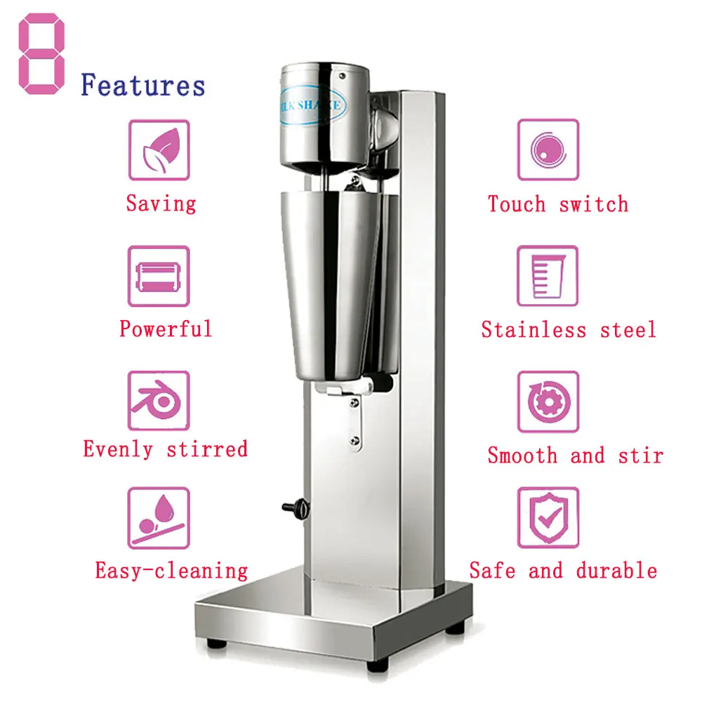 Коммерческий мягкий Миксер Для Мороженого скоростной молочный шейкер из