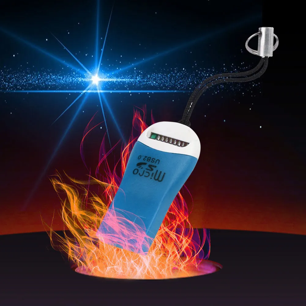 Новые Скорость USB 2.0 Mini Micro SD TF T-Flash M2 картридер sp05 челнока