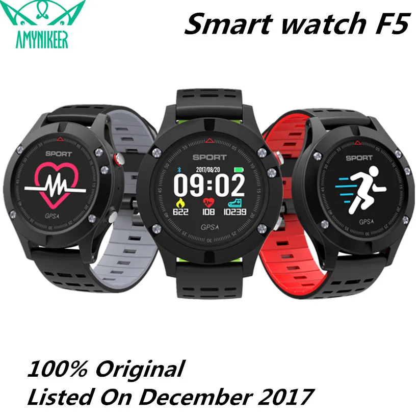 Смарт часы F5 gps высотомер барометр термометр OLED цвет шагомер с дисплеем тест на