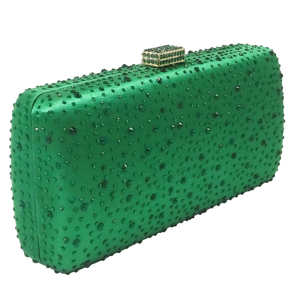 Boutique De FGG ярко-розовые вечерние сумочки-клатчи со стразами Женская сумочка в металлической коробке с бриллиантами свадебные вечерние клатчи сумочка для невесты