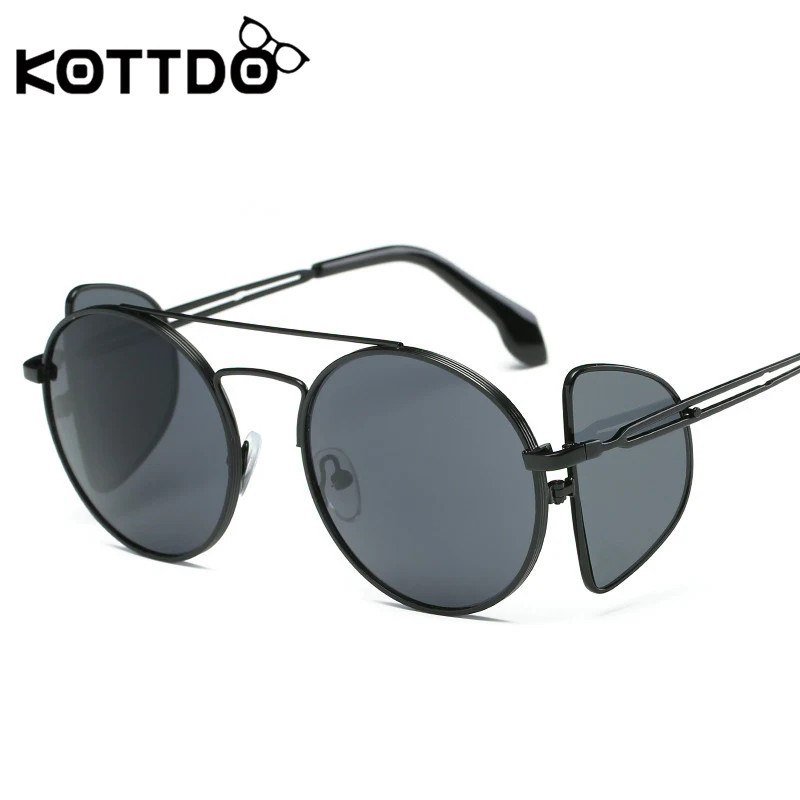 KOTTDO 2018 модные сексуальные женские солнцезащитные очки круглые индивидуальные в
