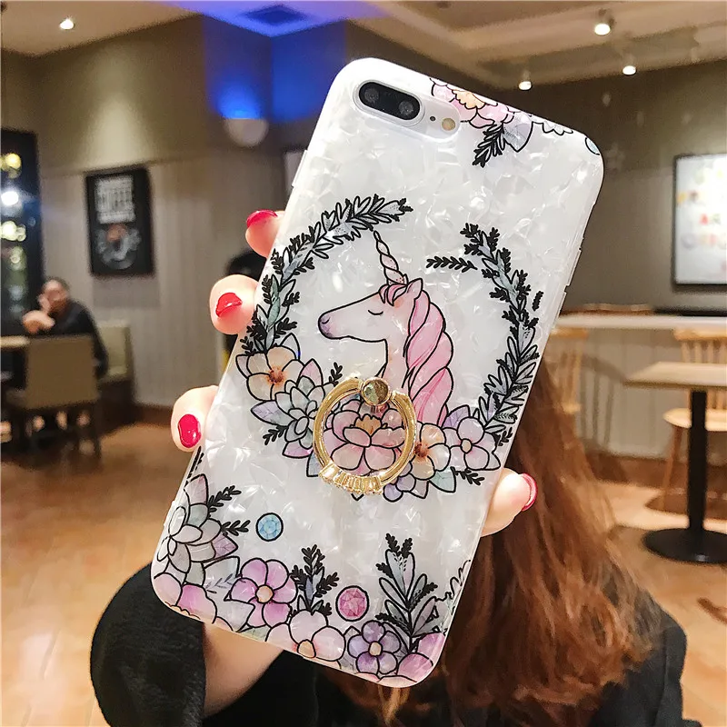 DISCASE мода мечта раковины чехол для телефона iphone XS MAX XR X 6 6s 8 7 plus цветок милые