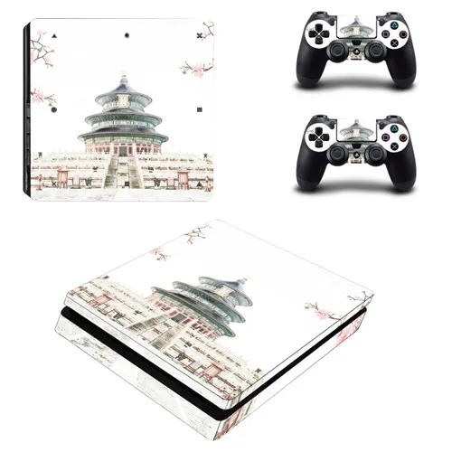 500 миллионов Ограниченная серия PS4 тонкая наклейка для sony playstation 4 консоль и контроллер наклейка PS4 тонкая виниловая наклейка - Цвет: YSP4S-2983