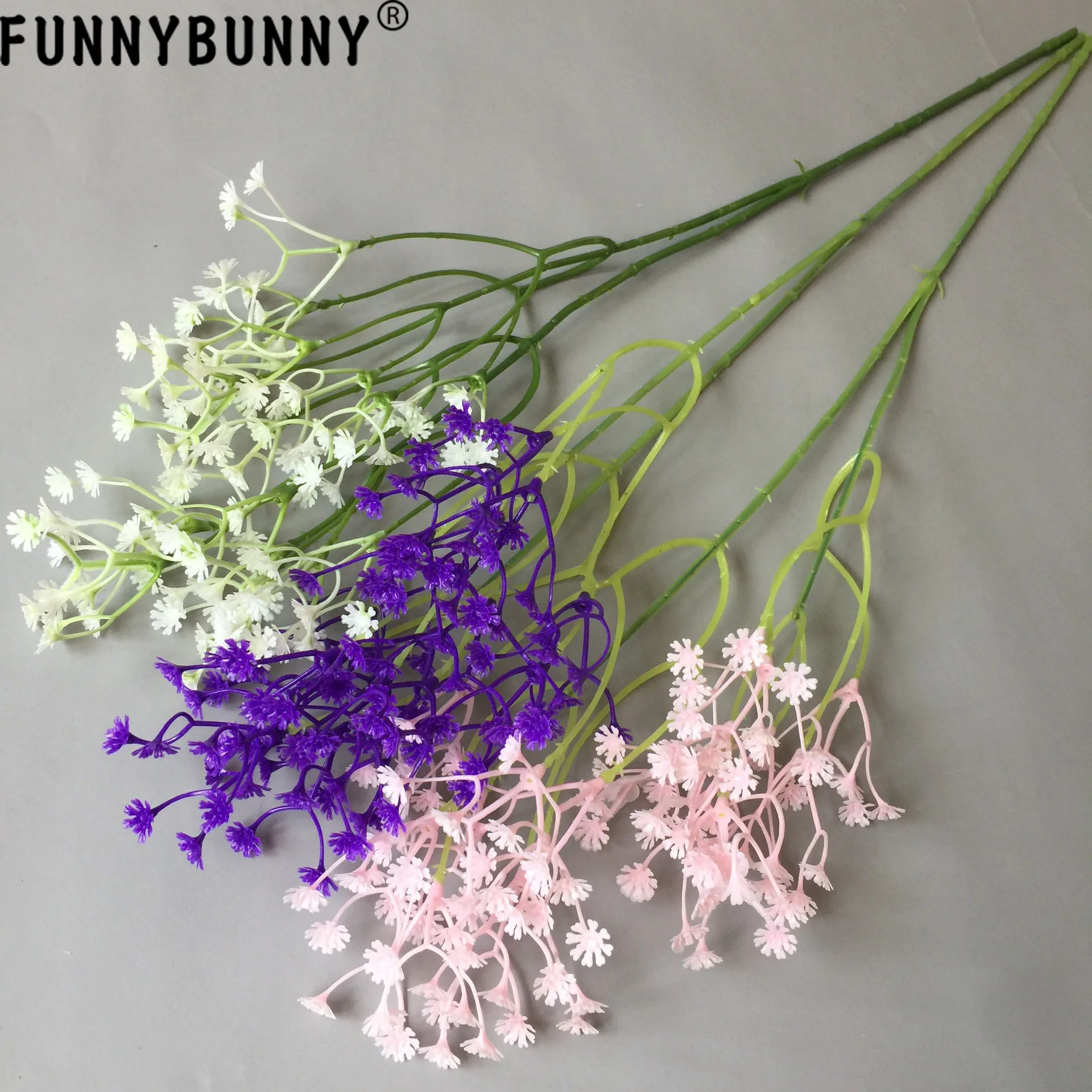 FUNNYBUNNY искусственные цветы для малышей дыхание/Букет гипсофил свадьбы дома
